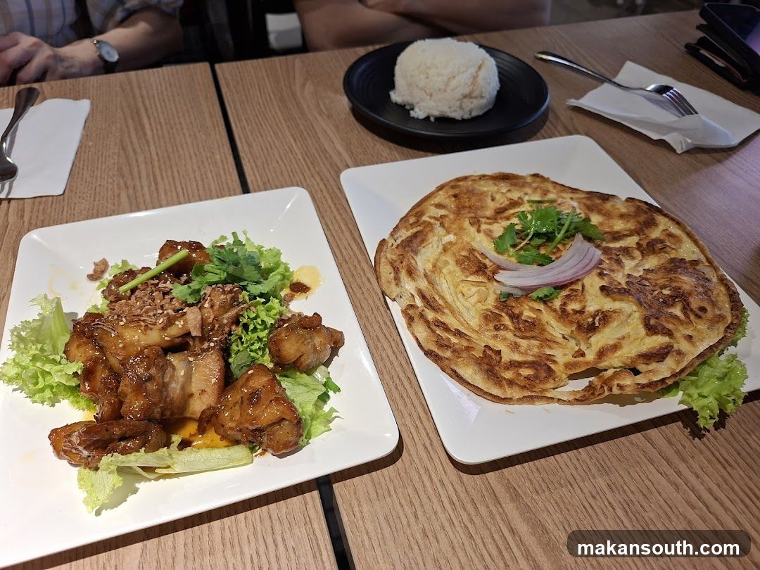 Two dishes on a table