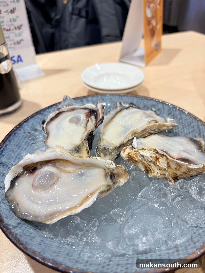 Oysters on Ice