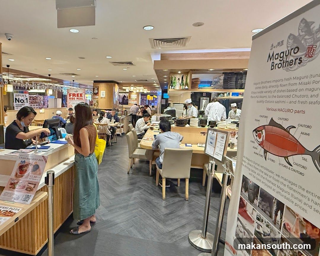Maguro Brothers Restaurant Interior
