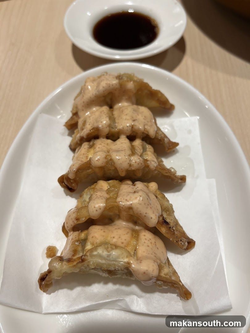 Fried Dumplings with Sauce