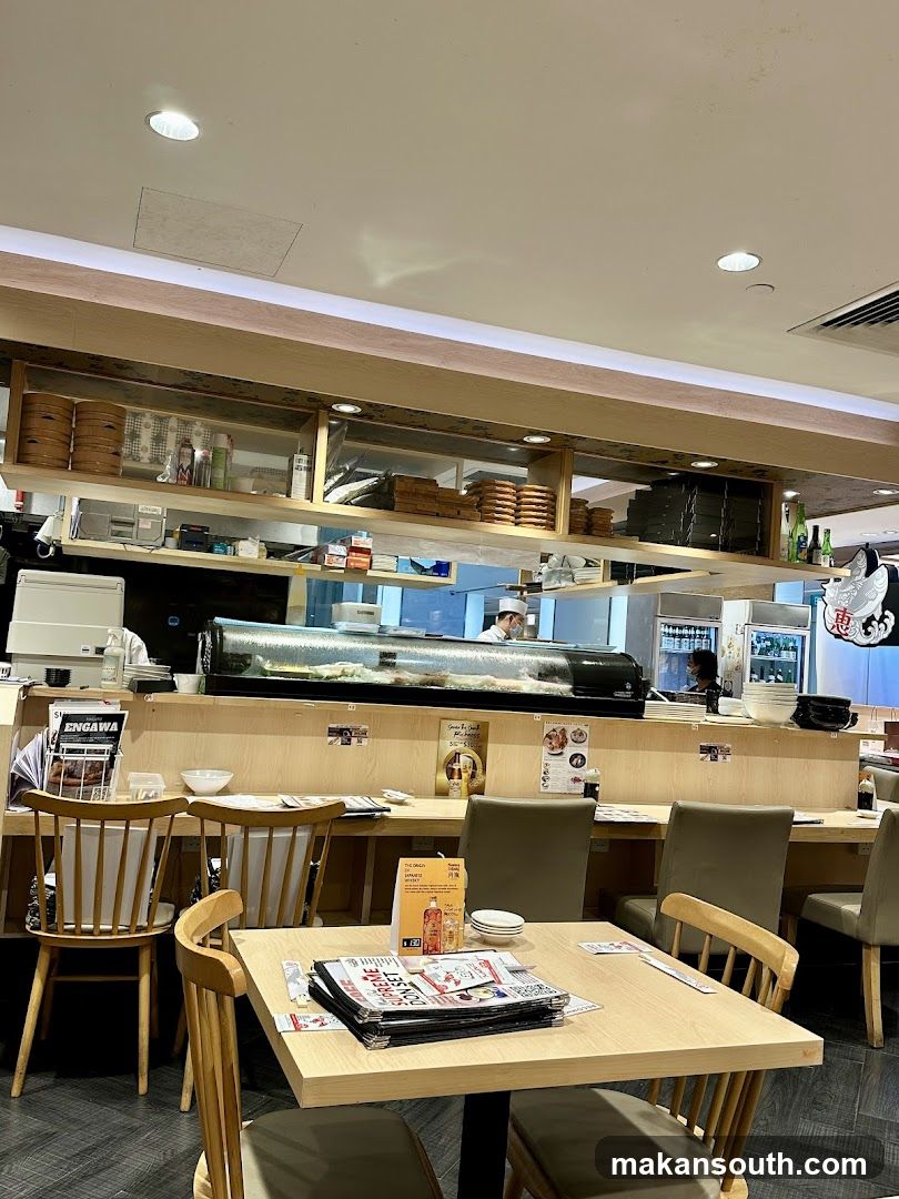 Sushi Restaurant Interior