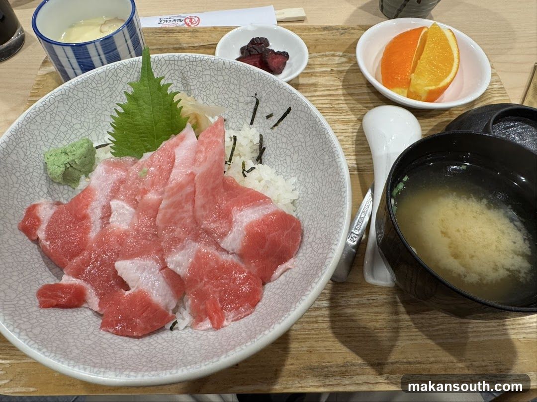Tuna Donburi Set