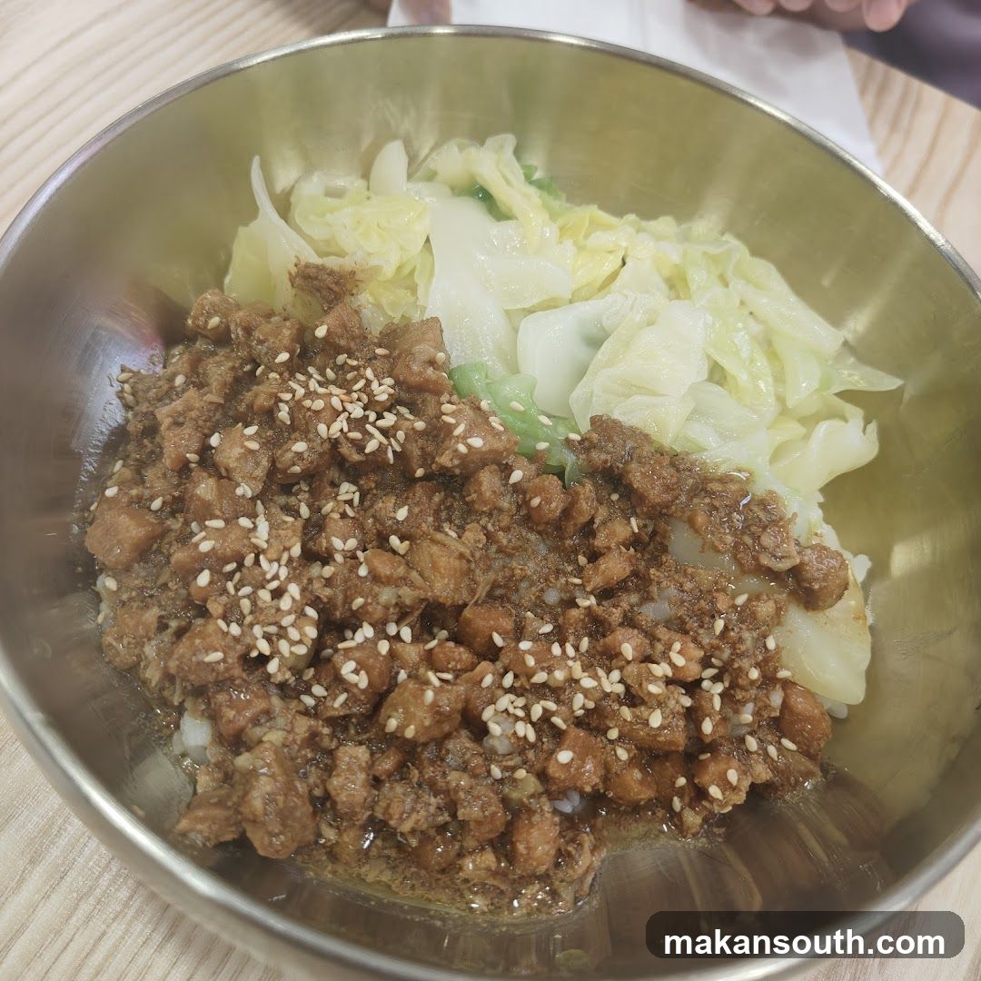 Minced Pork Rice Bowl