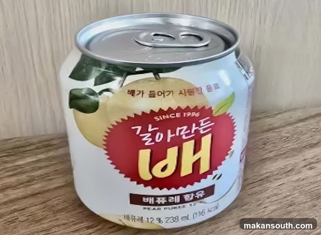 Pear Drink Can