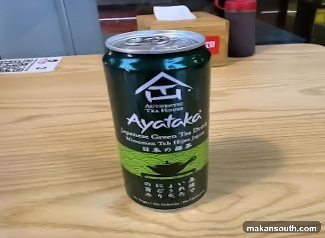 Ayataka Japanese Green Tea Drink Can