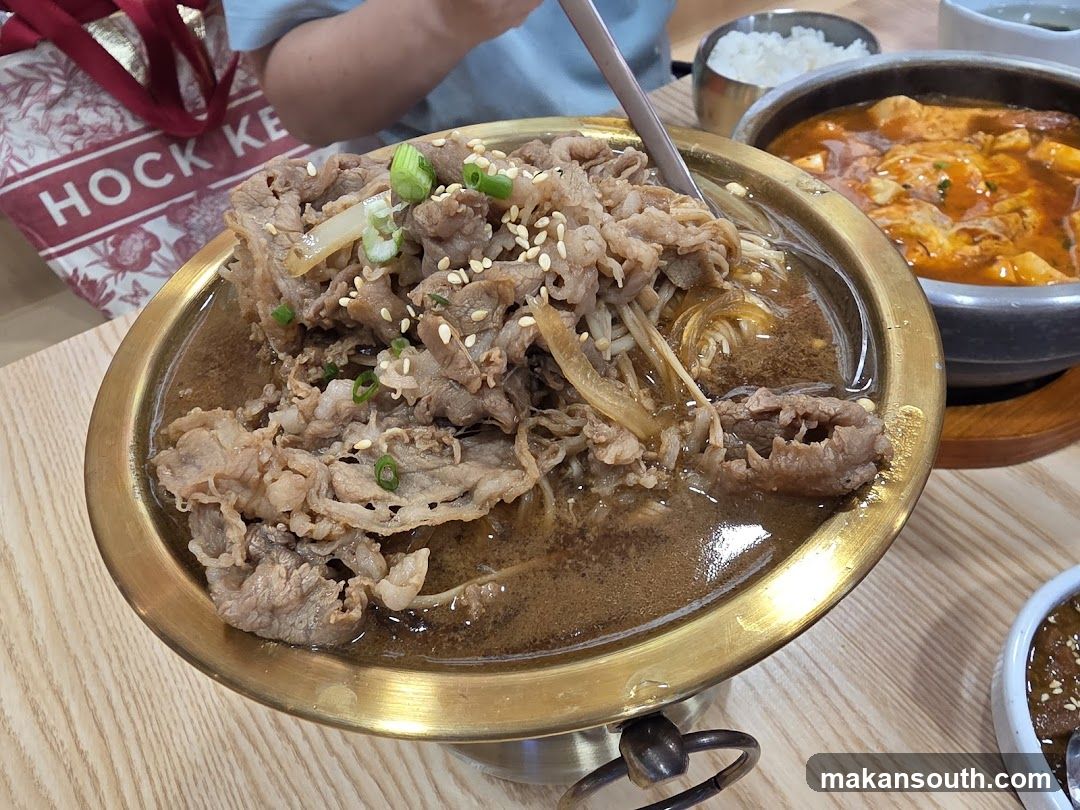 Korean Stew and Beef Dish