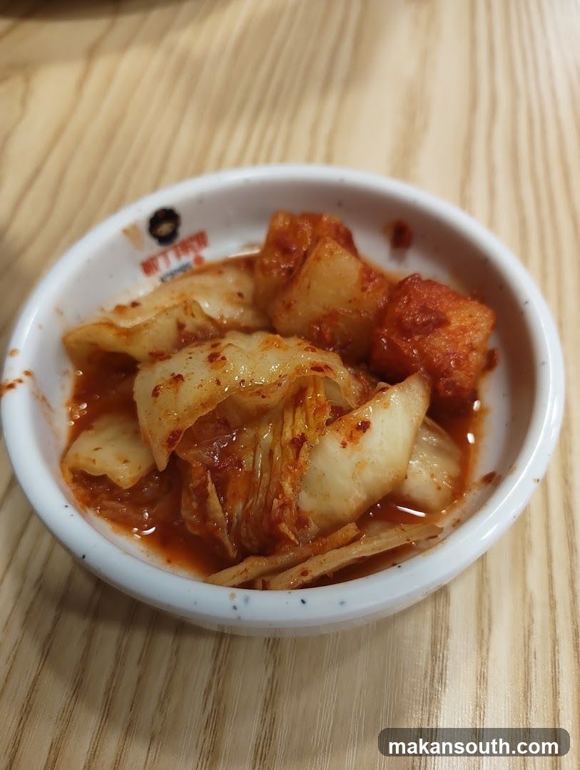 Kimchi in a bowl