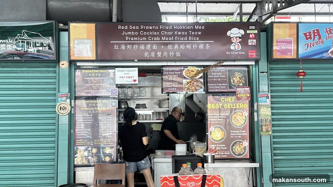 Food Stall Menu