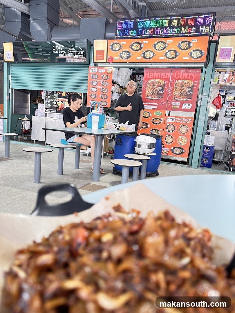 Food Stall with Menu