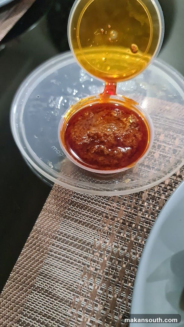 Sauce in a Container