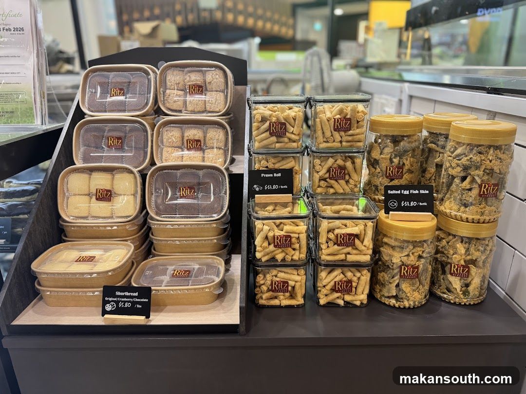 Assortment of Ritz Seafood Snacks