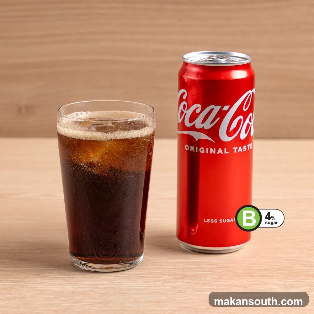 Coca-Cola with less sugar