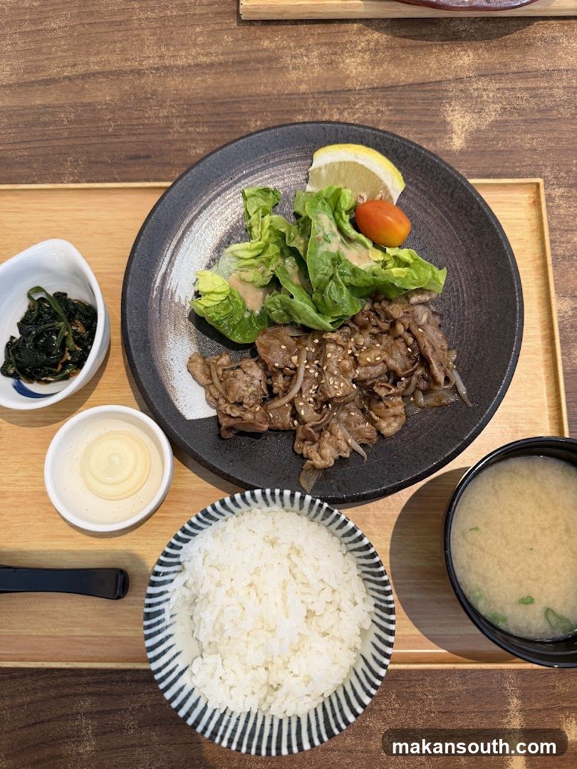 Japanese Beef Set Meal