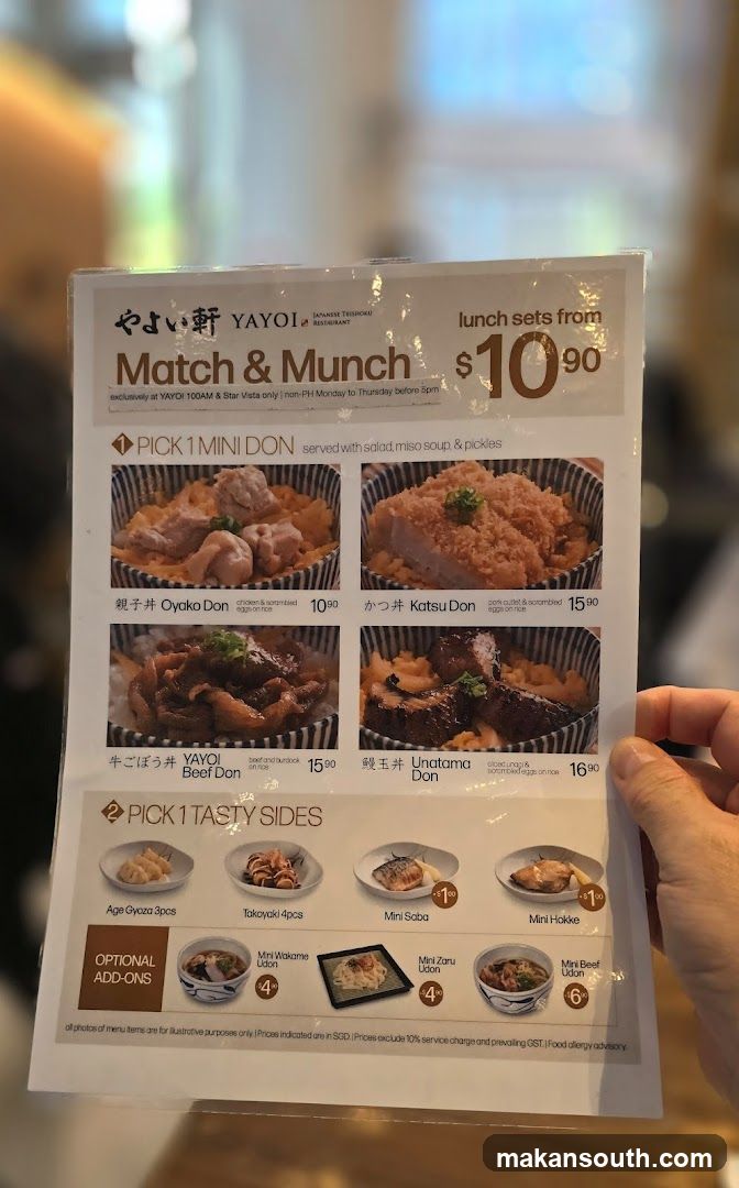 Yayoi Match & Munch Lunch Sets