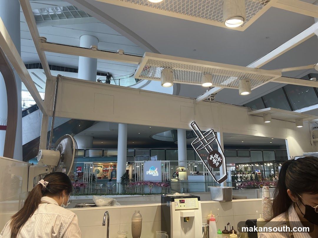 Bubble Tea Shop Interior