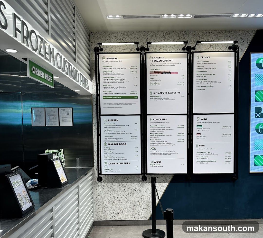 Shake Shack Menu