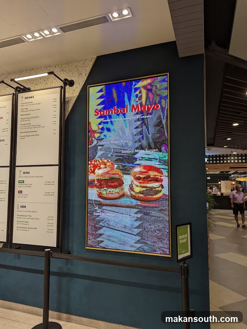 Digital Menu Board with Food Images