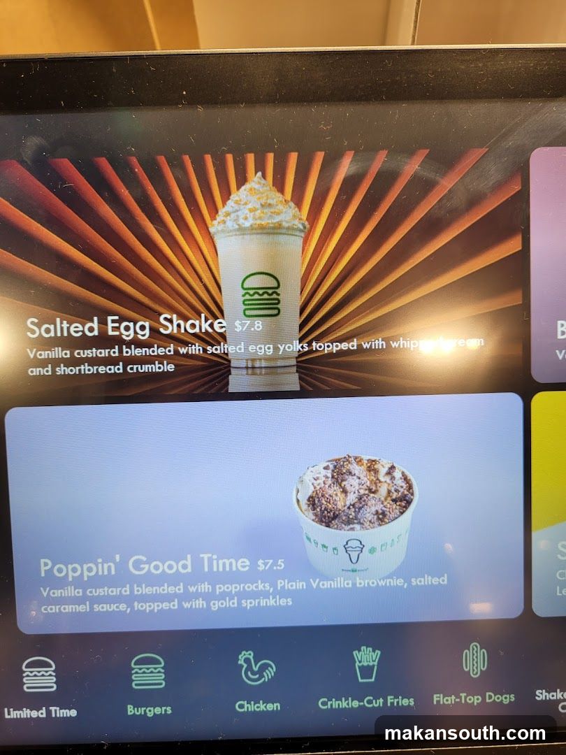 Shake Shack Menu