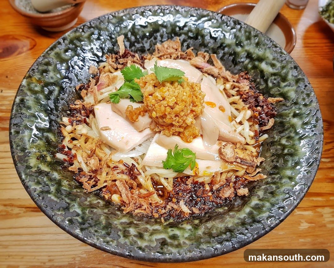 Noodle Dish with Toppings