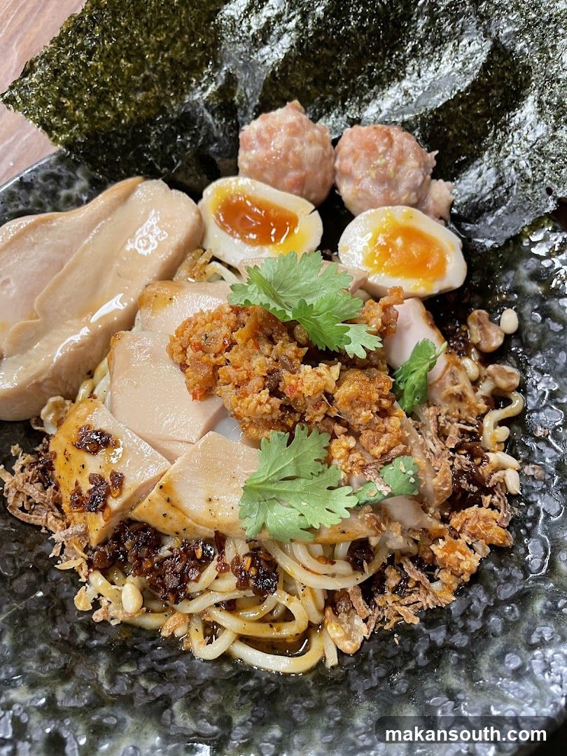 Noodle Dish with Toppings