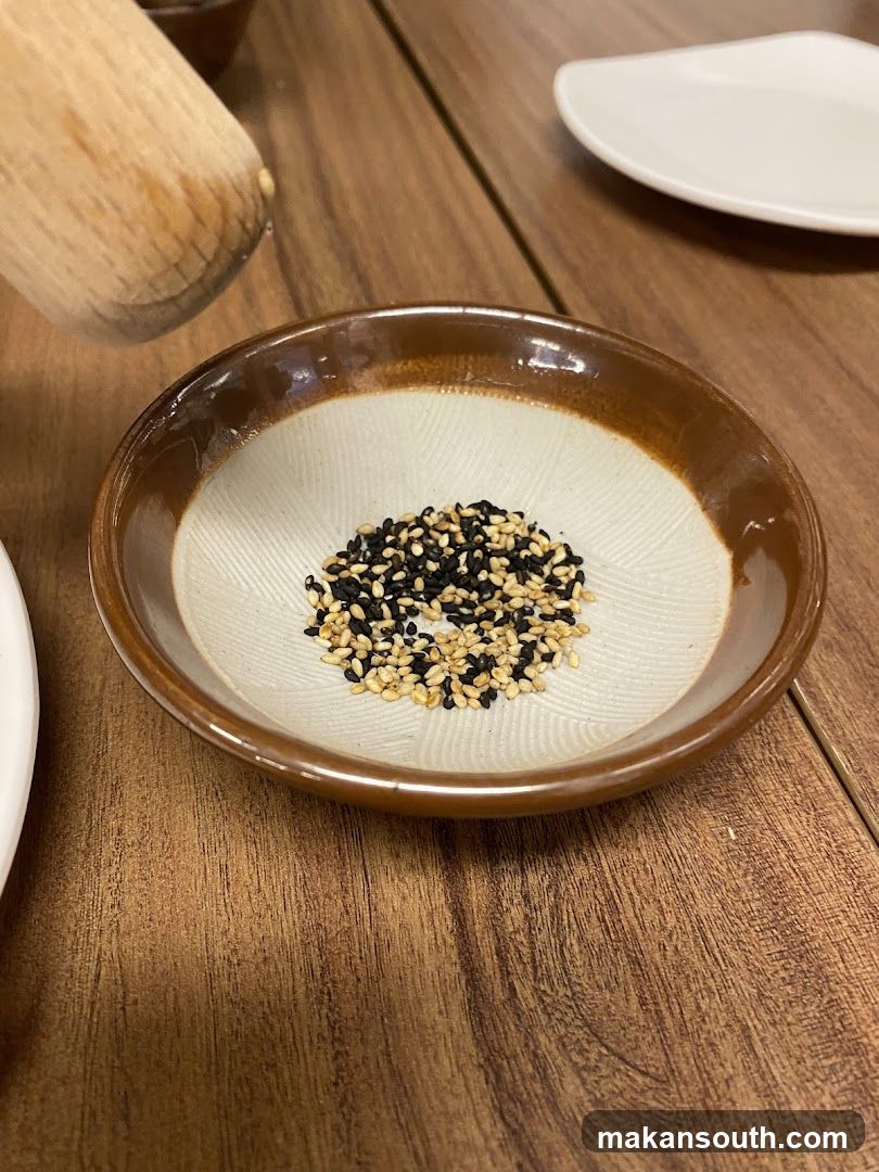 Sesame Seeds in a Bowl
