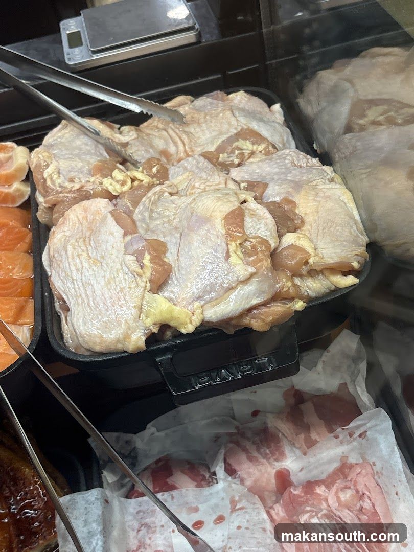 Raw Chicken Thighs