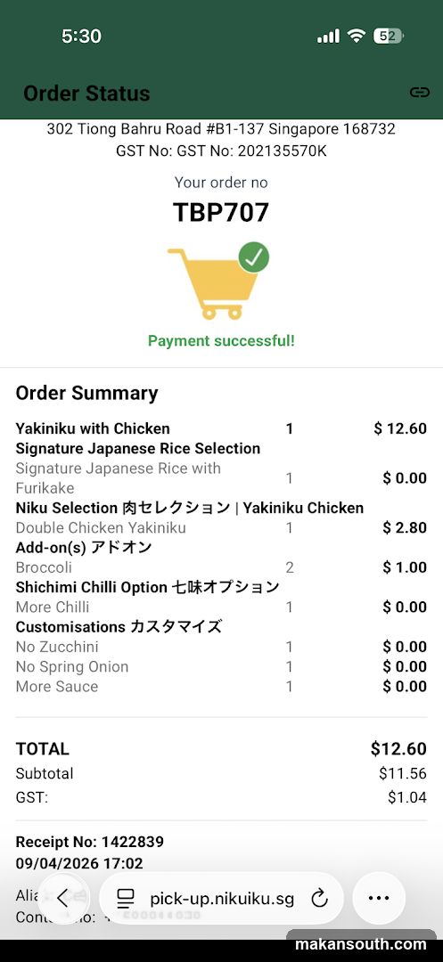 Order Summary