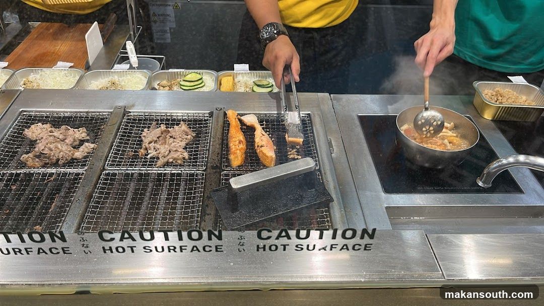 Grilling and Cooking Station