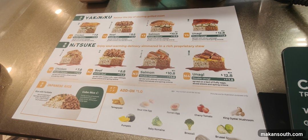 YAKINIKU & NITSUKE Menu