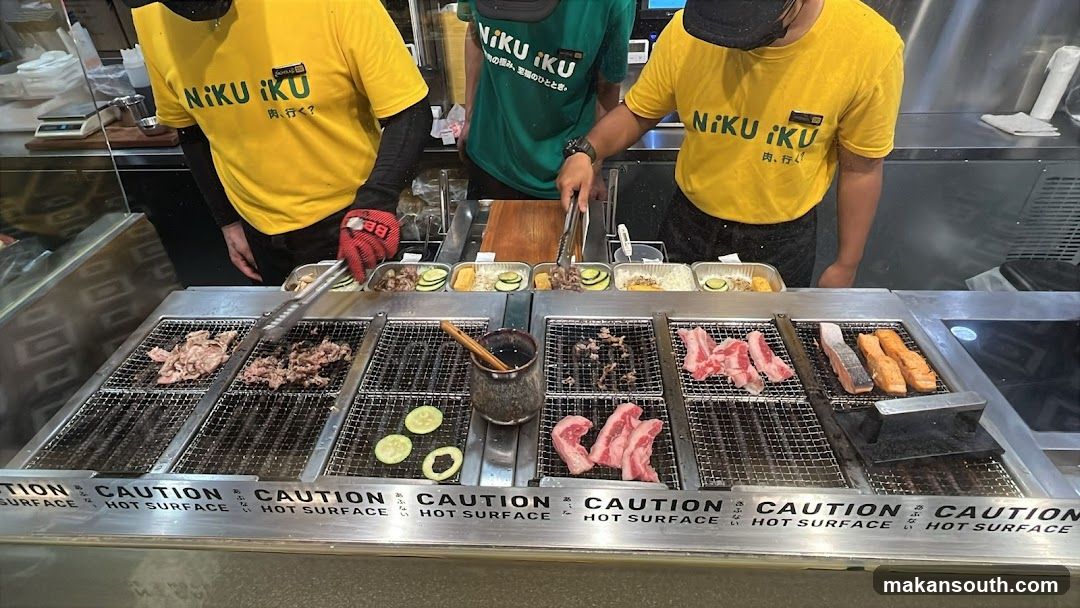 Grilling Meat and Salmon