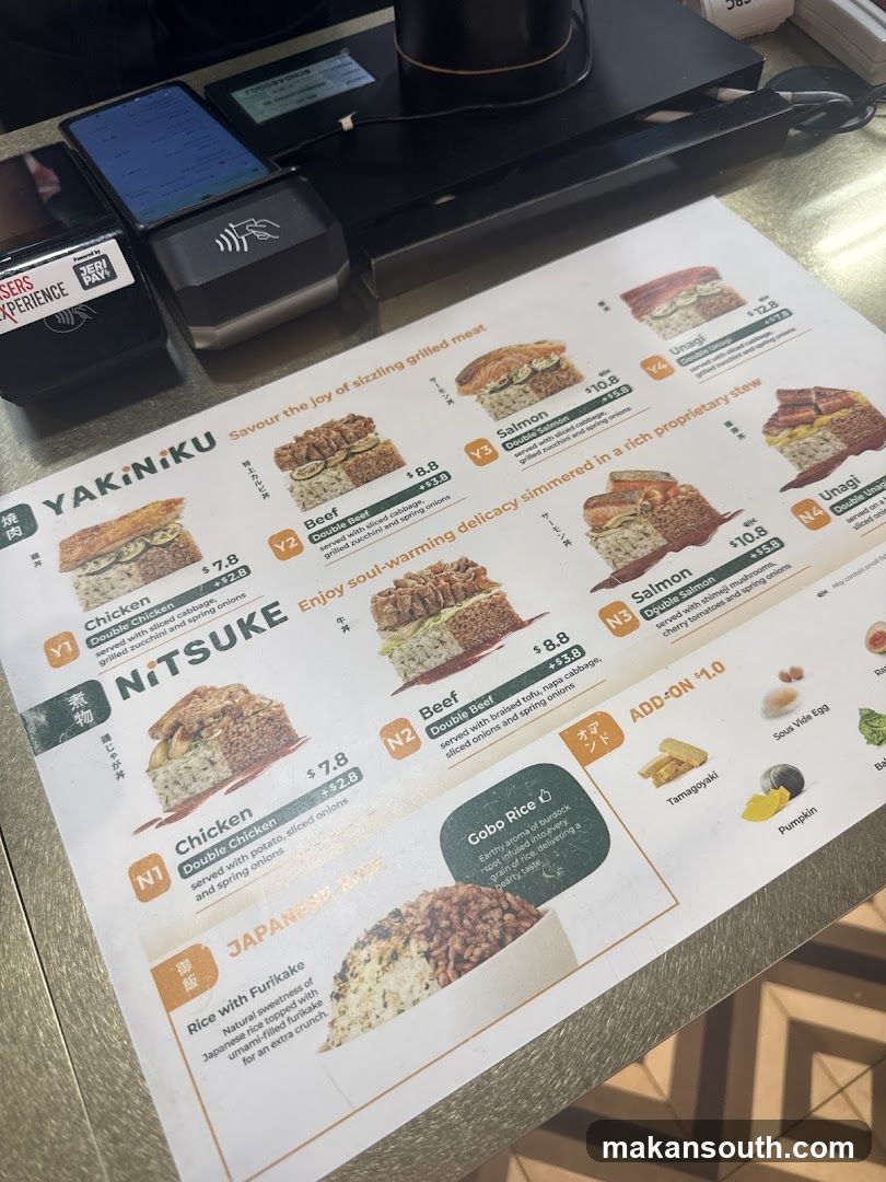 YAKINIKU & NITSUKE Menu