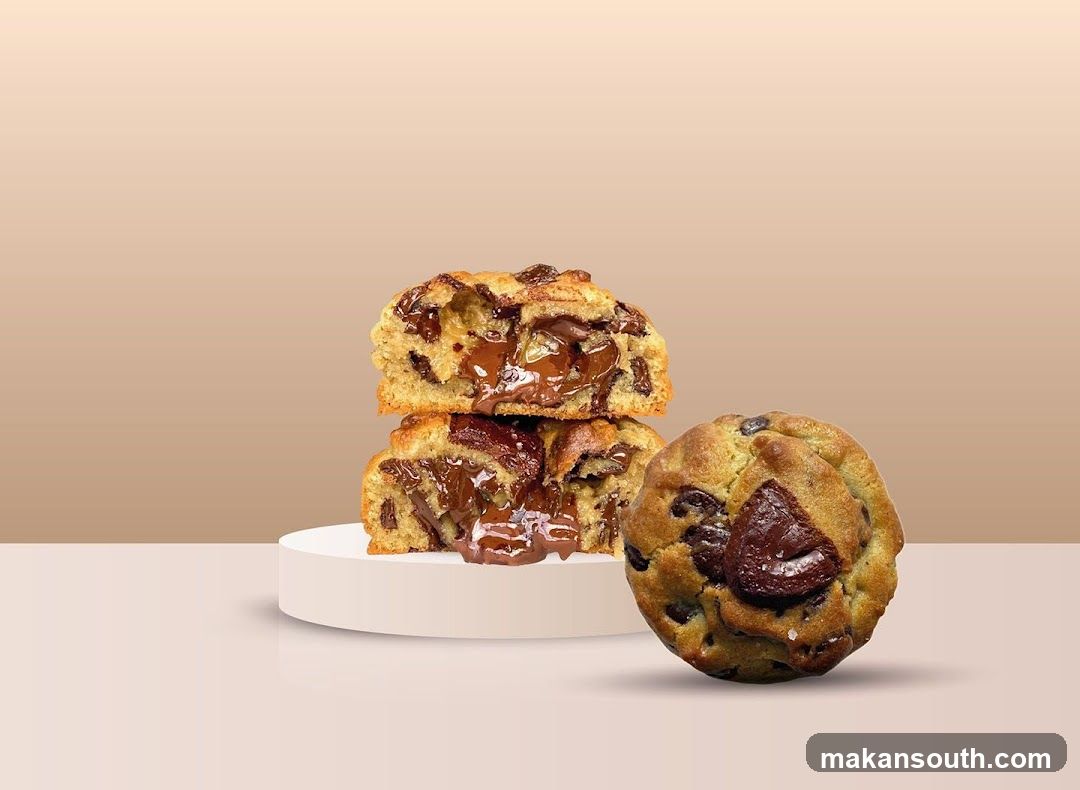 Gooey Chocolate Chip Cookies