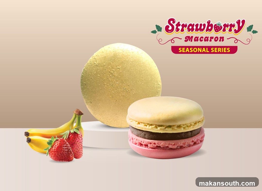 Strawberry Macaron Seasonal Series