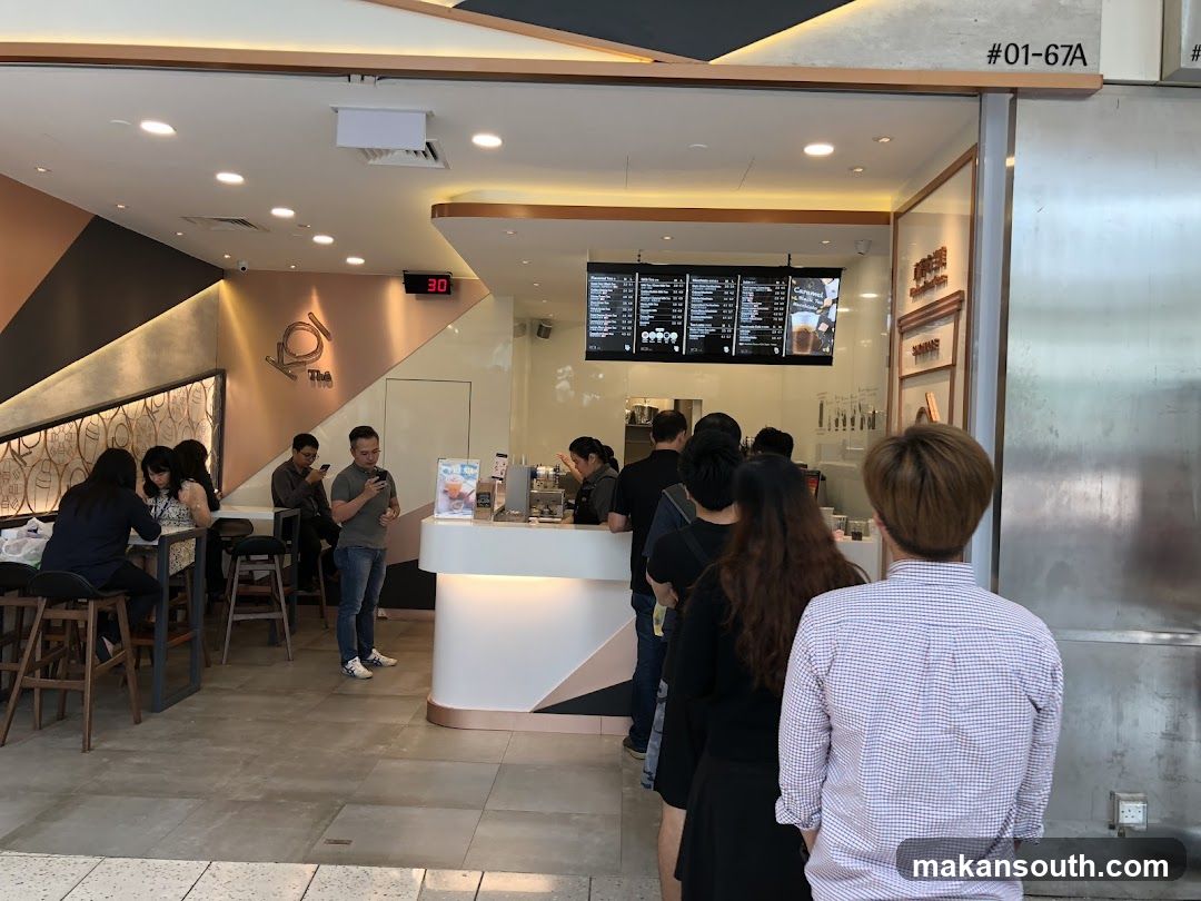 Bubble Tea Shop Interior
