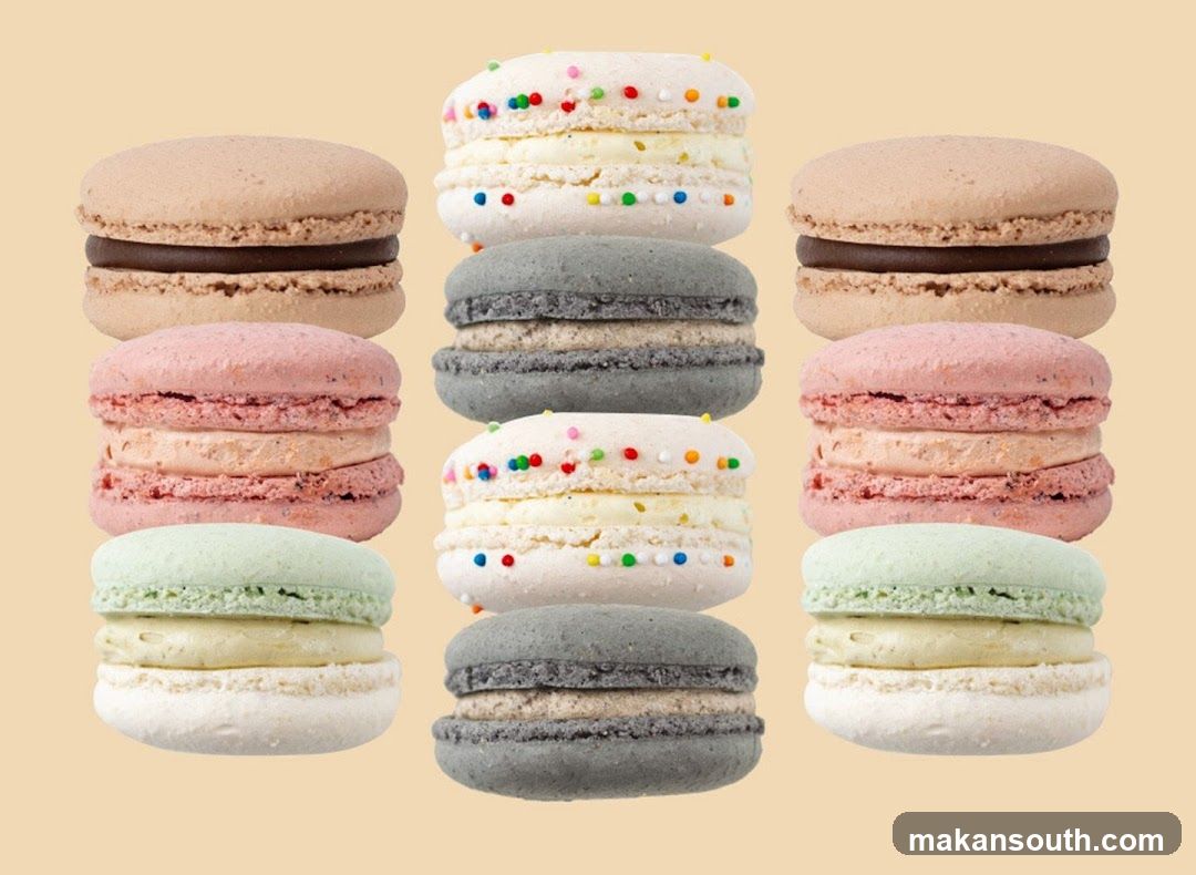 Assortment of Macarons
