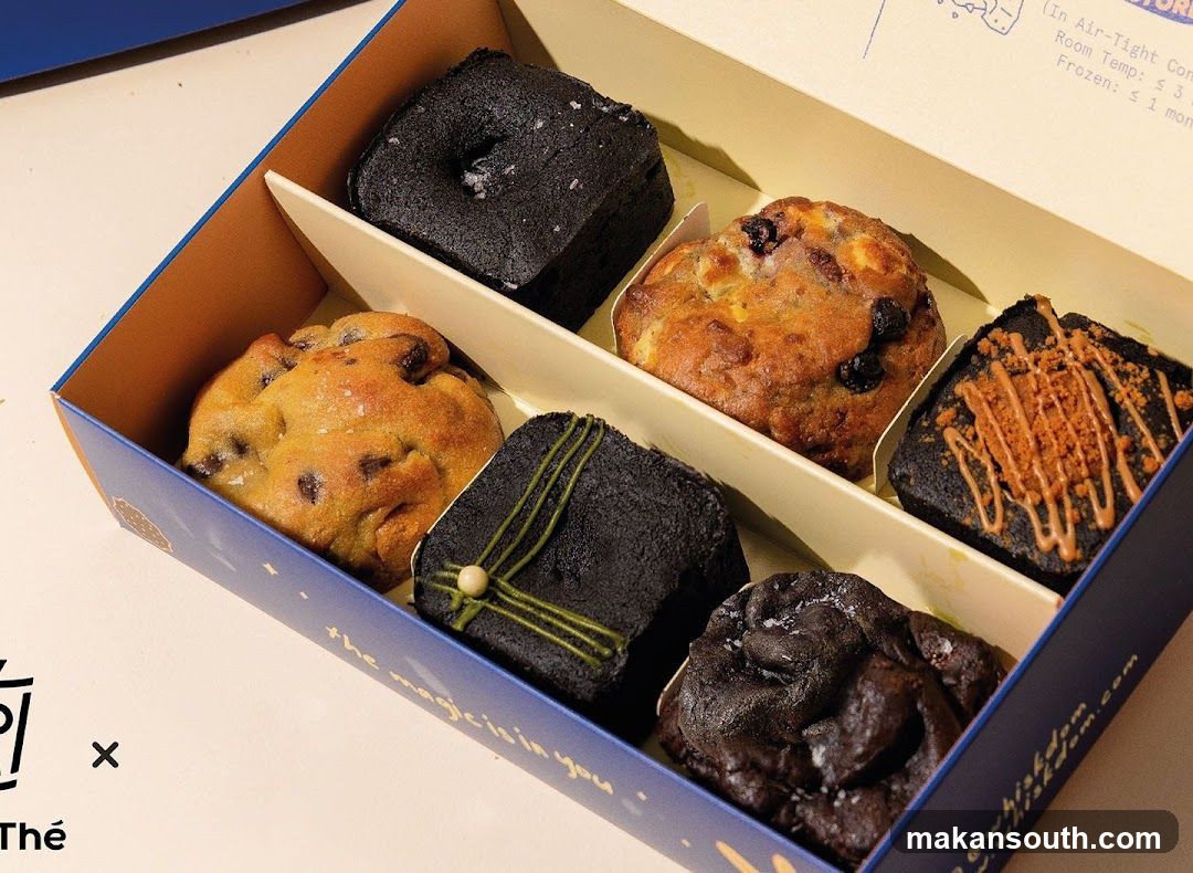 Assorted Baked Goods in a Box