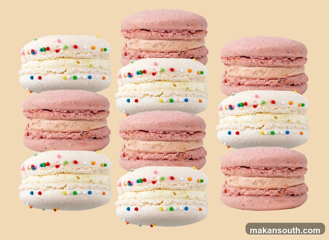 Assortment of Macarons