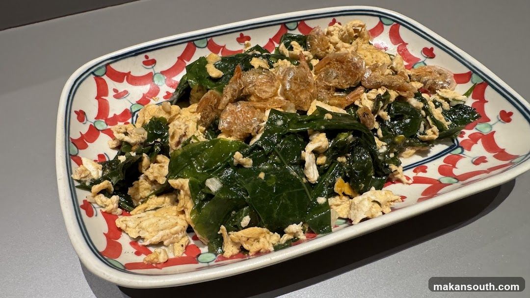 Stir-fried Greens with Dried Shrimp