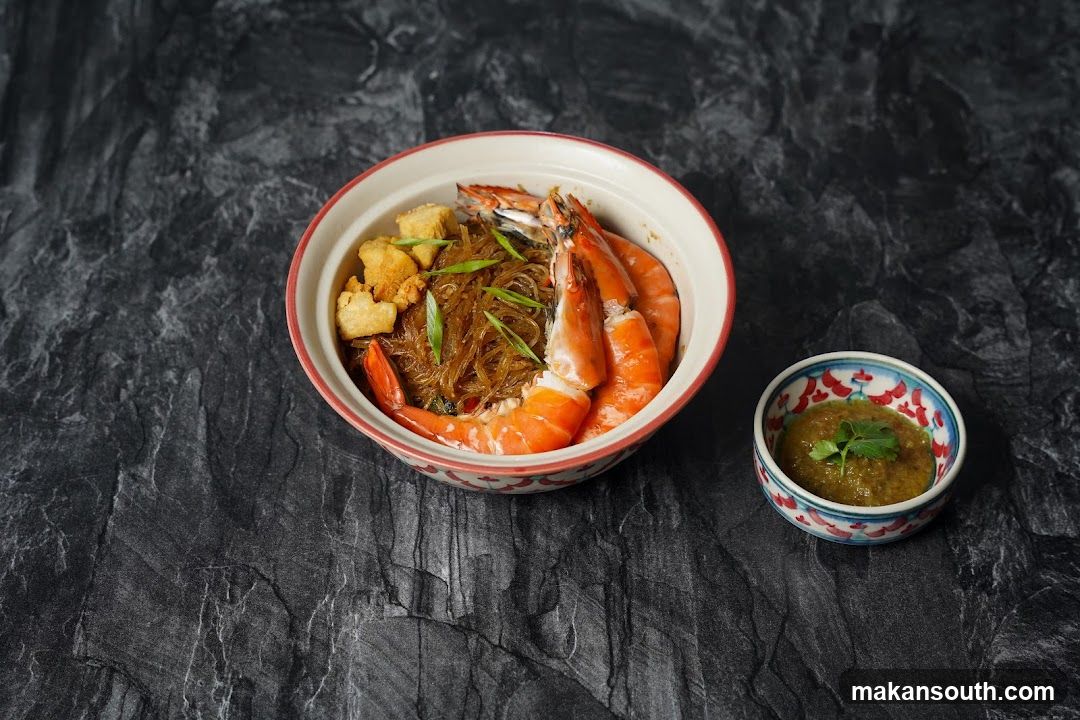 Shrimp and Glass Noodle Dish