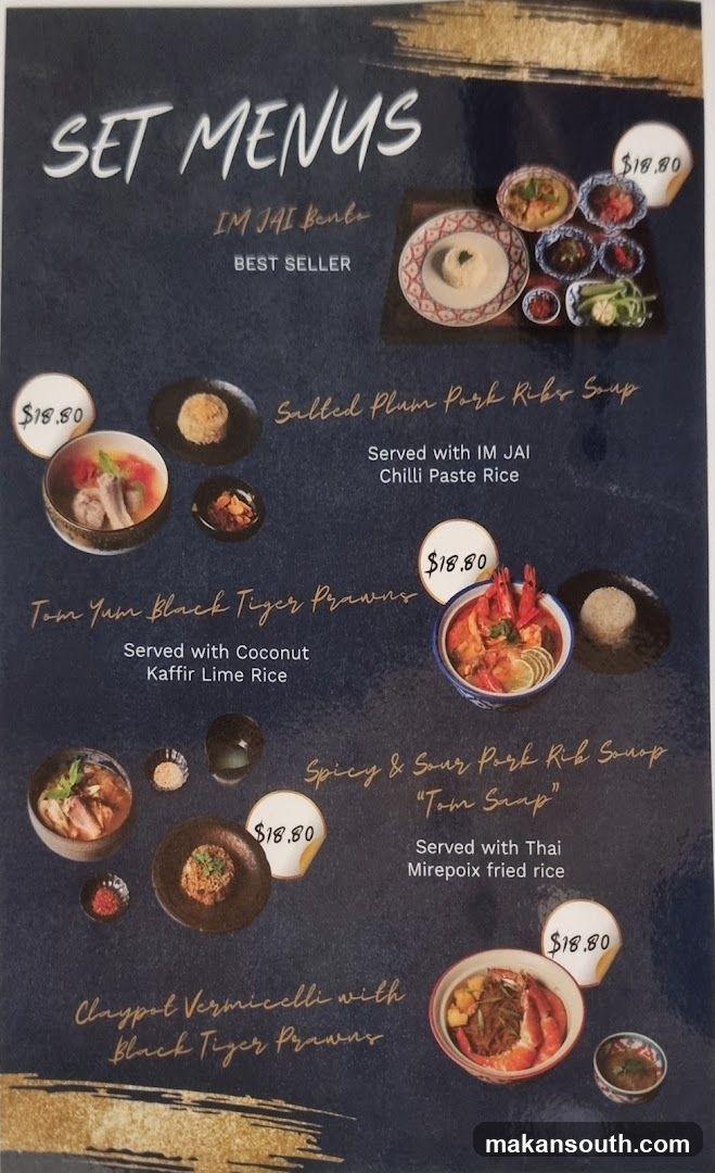 SET MENUS