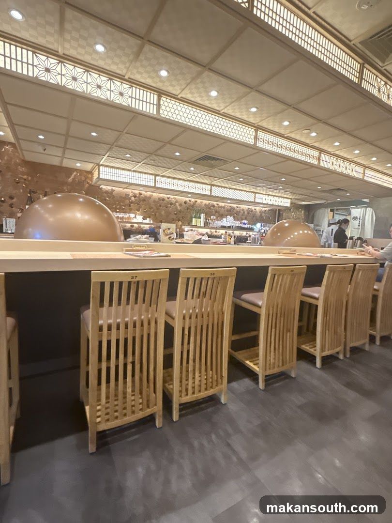 Sushi Bar Seating