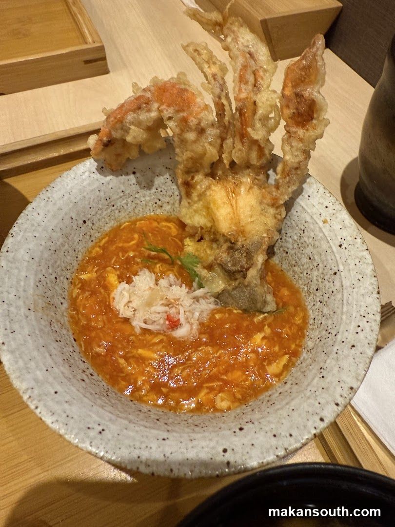 Soft Shell Crab with Sauce