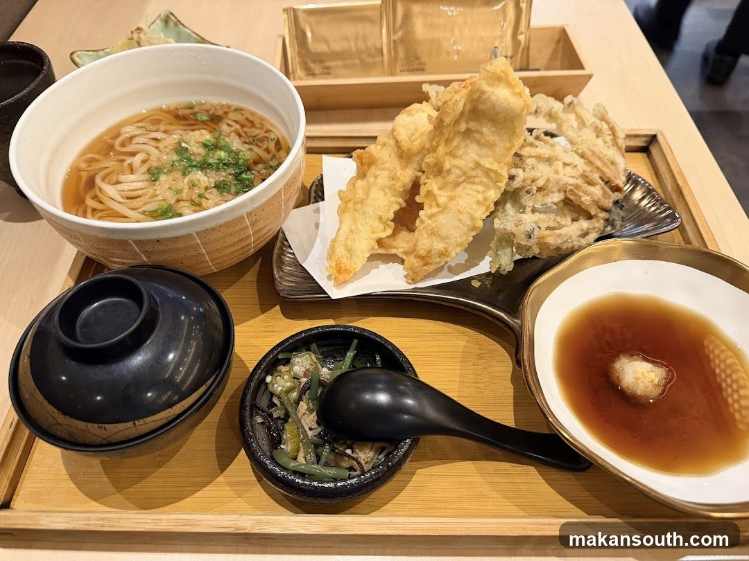 Udon and Tempura Set
