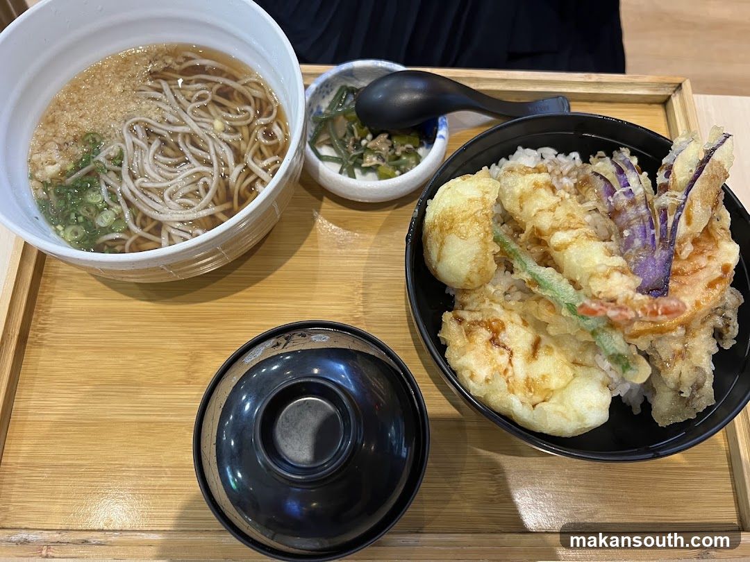 Tempura and Soba Set