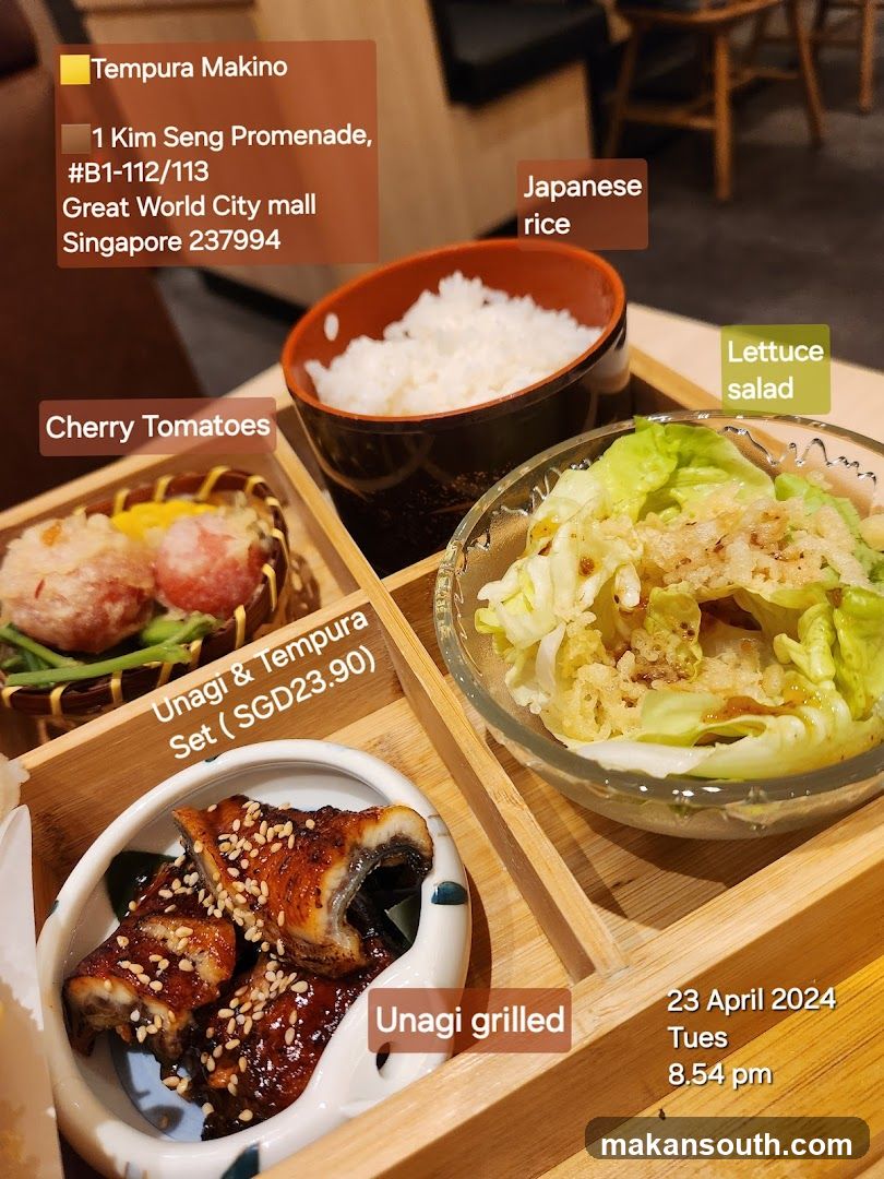 Unagi & Tempura Set