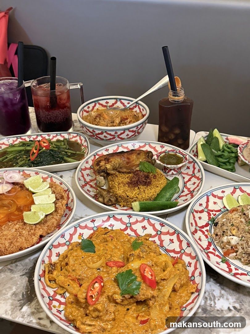 Assortment of Thai Dishes