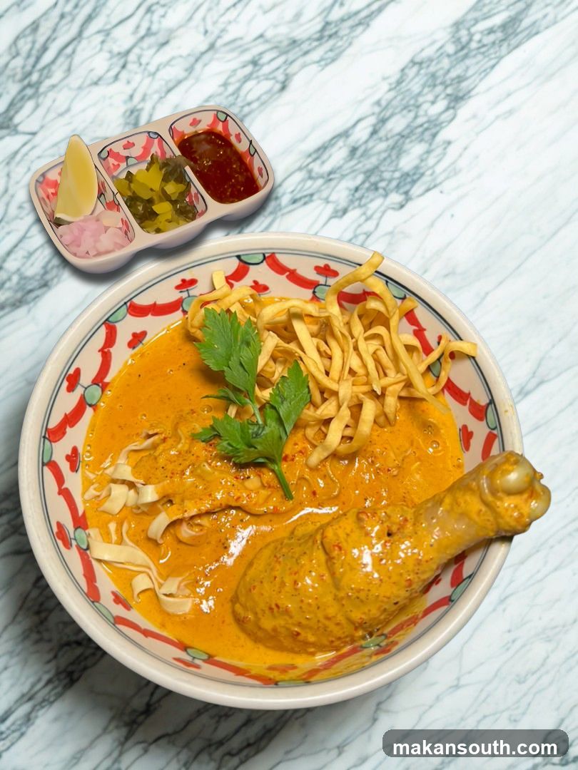 Khao Soi with Condiments