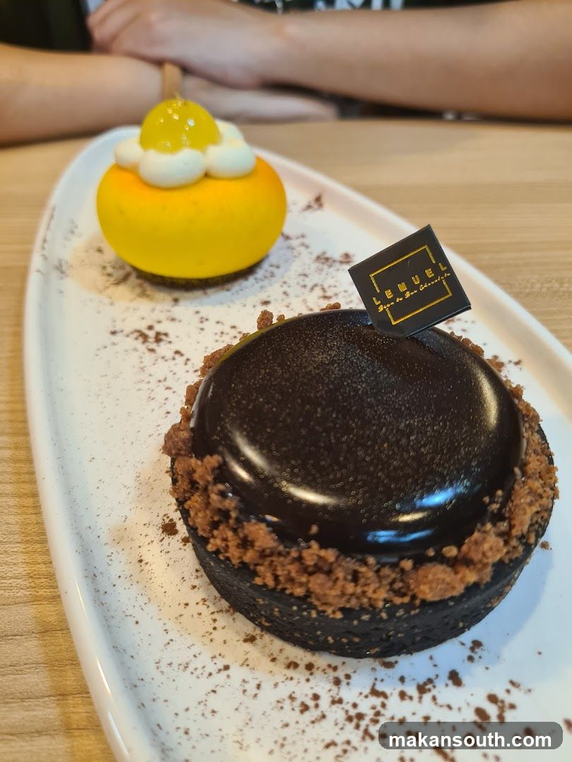 Desserts on a Plate