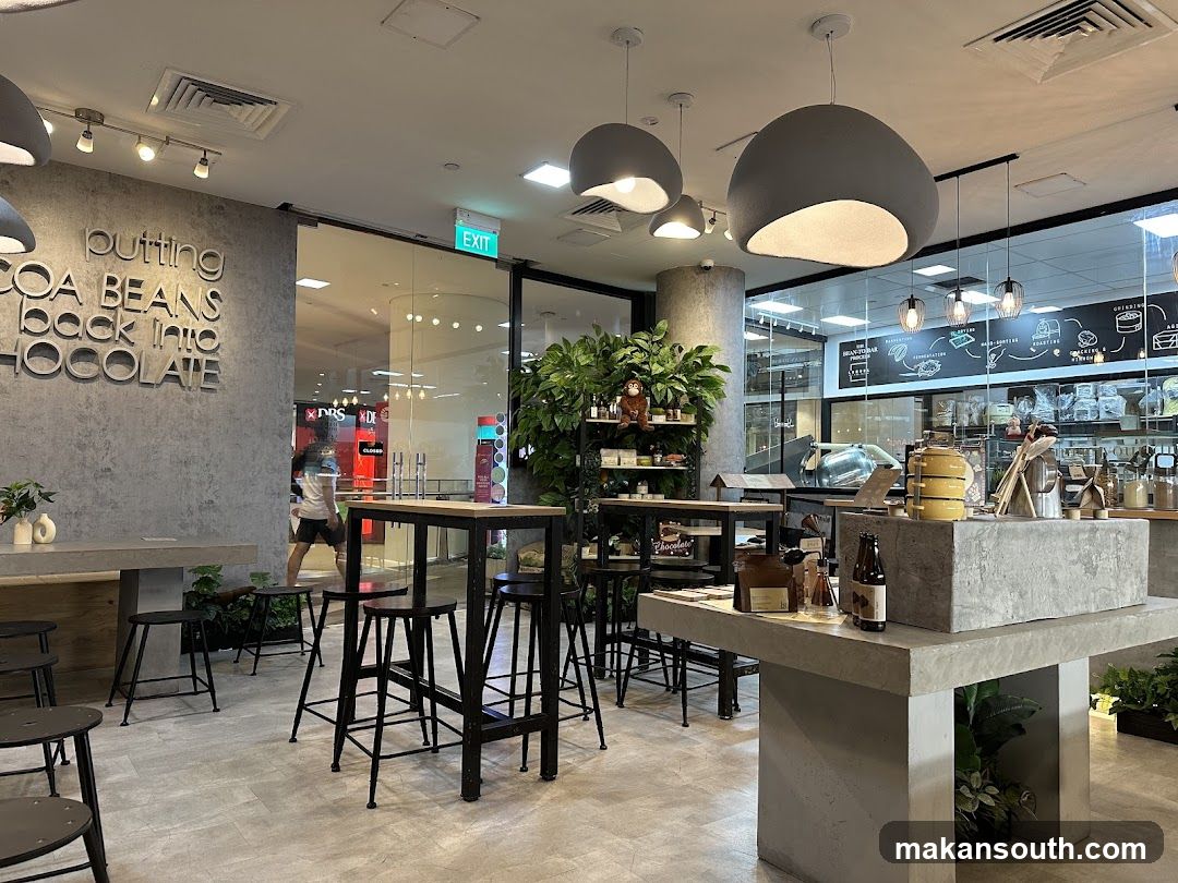 Modern Chocolate Shop Interior