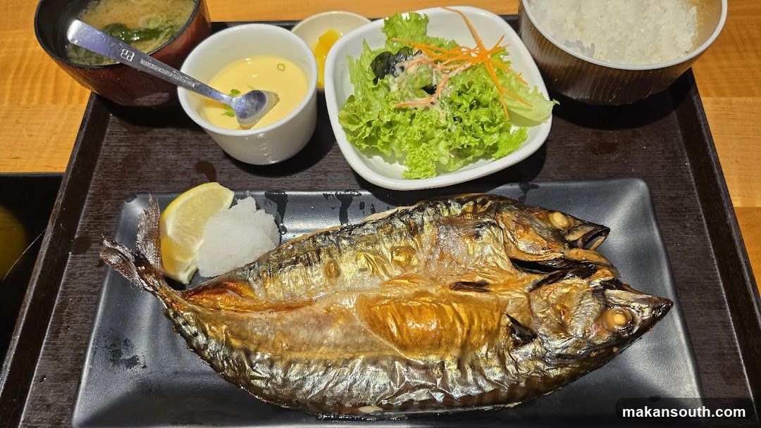 Grilled Mackerel Set